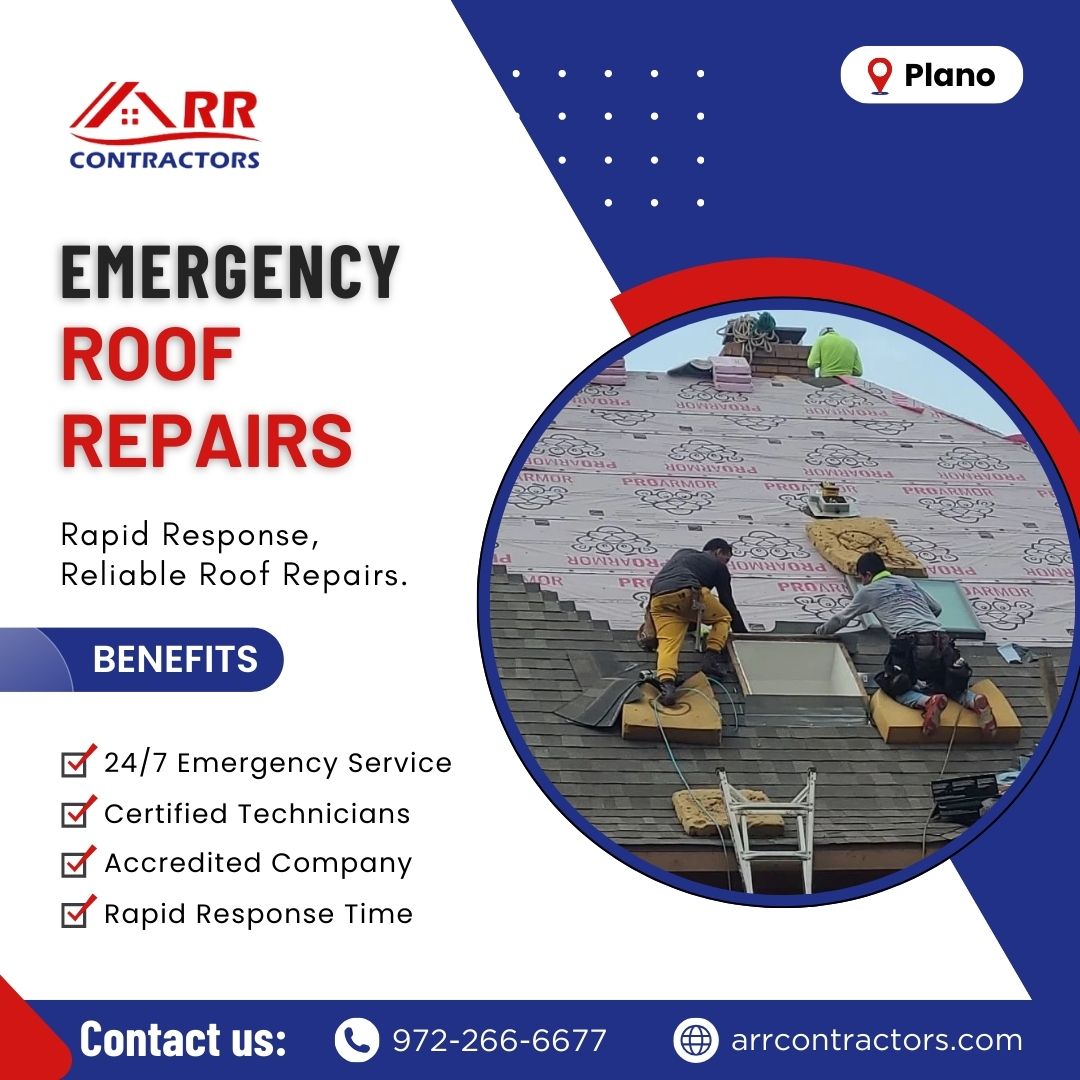 Emergency Roof Repairs in Plano